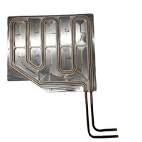 Plaques liquides froides OEM Blocs d'eau Dissipateurs thermiques de refroidissement en aluminium