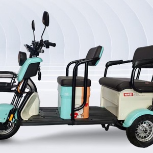 รถสามล้อไฟฟ้า 500 วัตต์ จักรยานยนต์ไฟฟ้าสามล้อ รถสามล้อสองที่นั่งสำหรับผู้ใหญ่ - Product Image 6