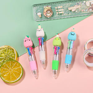 Bolígrafo con Diseño de Cámara de Anime, Mini Bolígrafo de 4 Colores, Material Escolar para Estudiantes, Artículos de Oficina, Herramientas de Escritura Promocionales - Product Image 6