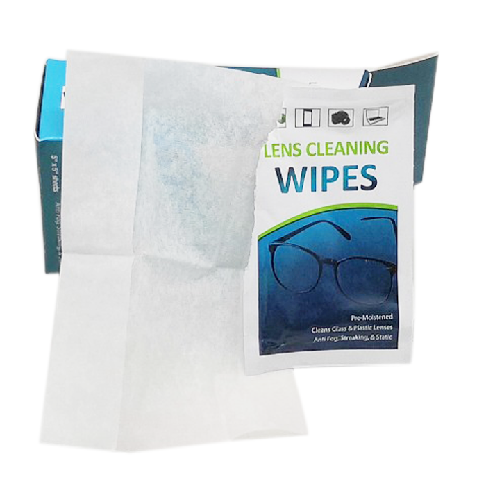 Одноразовый универсальный для очистки очков машина для влажных салфеток Анти-туман объектив салфетки для очков 24 шт