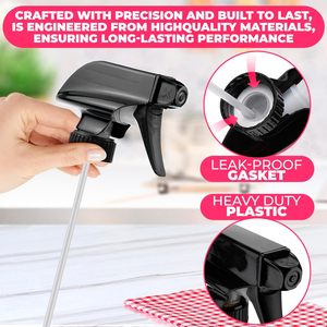 Pulvérisateur à gâchette en plastique PP durable, bouteille de pulvérisation à longueur réglable, 2 modes de pulvérisation, bouteilles à buse de pulvérisation pour jardin, <span class=keywords><strong>restaurant</strong></span> - Product Image 6