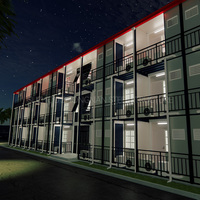 Offre Spéciale Designer Pas Cher mobile petites maisons maisons préfabriquées moderne luxe plat emballé conteneur Cubby Maisons Bâtiments
