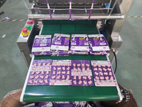 Máquina de Alta Velocidad para Blister de Dulces |   Alimentador Automático con Cepillo para Contar Tabletas, Caramelos, Caramelos de Leche, Grageas de Chocolate