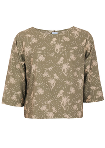 Top Estilo Demi para Mujer en 100% Algodón Puro con Elegante Diseño de Botones en la Espalda, Cómodo, Ligero y Casual para el Verano - Product Image 6