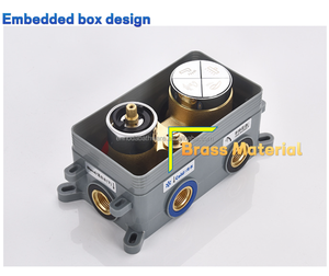 400*400 Mm Vierkante Vorm Zwart Verborgen Plafond Regendouche Systeem Met 4 Manieren Waterval Regenbui Douchekraanset - Product Image 5