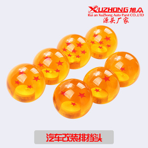 หัวเกียร์อะคริลิค Xuzhong Dragon Ball รูปดาว 1-7 ดาว สำหรับรถยนต์ พร้อมตัวเลือกอะแดปเตอร์ - Product Image 4