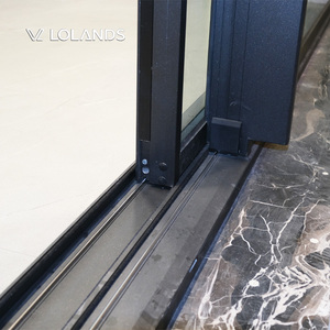<span class=keywords><strong>Puerta</strong></span> <span class=keywords><strong>Corredera</strong></span> de Vidrio Templado Doble de Alta Resistencia y Diseño Moderno, Resistente al Agua, para Cocina, Interior y Jardín - Product Image 6
