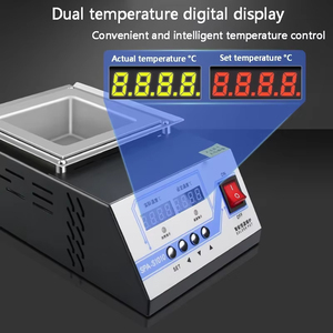 Pot de fusion en étain 220V Pot de fusion en étain Four de fusion Contrôle de la température Soudage Réservoir de dessoudage 30 ~ 600 Celsius Réglable - Product Image 6