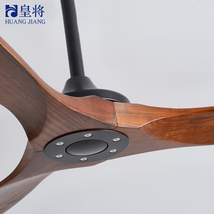 Factory Direct: ventilateur de plafond européen élégant en bois massif de 52 pouces avec conversion de fréquence et télécommande - Product Image 6