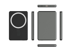 พาวเวอร์แบงค์ไร้สายแบบบางพิเศษสำหรับ PD20W พาวเวอร์แบงค์อะลูมิเนียมชนิด C 5000mAh สำหรับ iPhone 16 Pro โลโก้ที่กำหนดเอง - Product Image 2