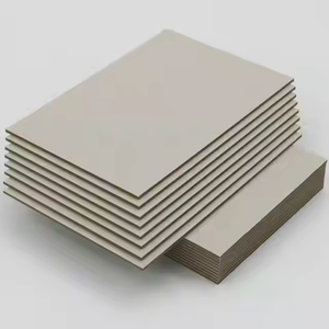 Hojas de Cartón Dúplex de Color Sin Recubrimiento, Gris, Ecológicas, Reciclables, para Encuadernación, Cajas Rígidas, Manualidades, Impresión, Embalaje - Product Image 1