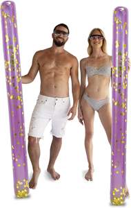 Usine en gros PVC 74x6in <span class=keywords><strong>nouilles</strong></span> <span class=keywords><strong>de</strong></span> <span class=keywords><strong>piscine</strong></span> gonflables phtalates durables gratuits <span class=keywords><strong>avec</strong></span> des paillettes pour les <span class=keywords><strong>jeux</strong></span> amusants <span class=keywords><strong>de</strong></span> l'eau d'été - Product Image 3