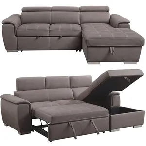 Bán Buôn Sang Trọng Tufted Cắt Sofa Couch Góc Sofa Giường Với Lưu Trữ Phòng Khách Sofa - Product Image 1