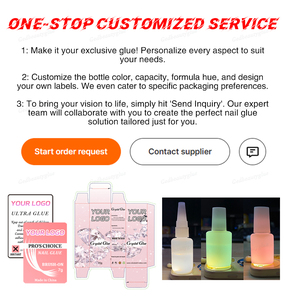 Abondu Sneldrogende Nagellijm Gelset Met Verwijderaar Voor Pers Op Nagels Geen Uv-Lamp Nodig Slangset - Product Image 6