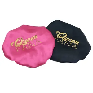 Free Shipping Custom Logo, Hair Head Wrap Best Custom 100% Printed Satin Silk Head Wrap Bonnet/
