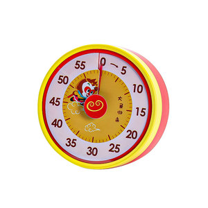 Cartoon Mechanical Timer 60 Min Magnetic Stand Visual Kitchen Timer For Student - Product Image 5