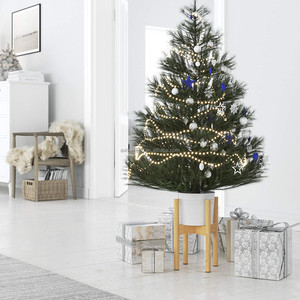 <span class=keywords><strong>Support</strong></span> écologique <span class=keywords><strong>en</strong></span> <span class=keywords><strong>bois</strong></span> de bambou, pot de plantes moderne, réglable, pour pot de fleurs, <span class=keywords><strong>support</strong></span> d'intérieur - Product Image 3