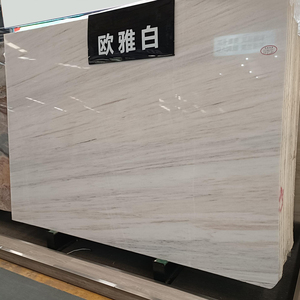 Goldtop Natural <b>Stone</b> Polished Eurasian White Marble Big Slab for Floor & Wall Tiles & Villa Vanity Countertop - Product Image 5