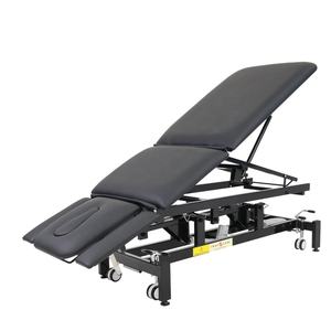 Meja terapi fisik stasioner, sofa pijat listrik, alat peregangan estestatik meja perawatan untuk <span class=keywords><strong>Chiropractic</strong></span> - Product Image 4
