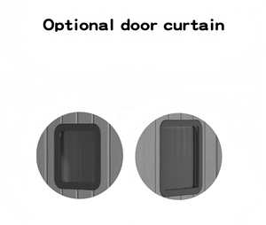 Cosy Cat House Luxe Élégant Écologique Intérieur Extérieur Paradis Facile Chaud Propre Plastique pour la récréation - Product Image 6