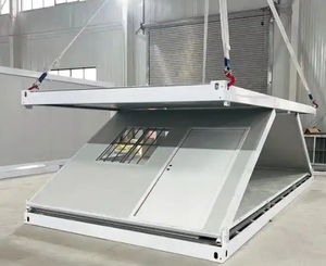 Maison préfabriquée pliable à faible coût, construction rapide, facile à assembler, imperméable, portable, mobile, pour habitation, dortoir ou maison. - Product Image 2