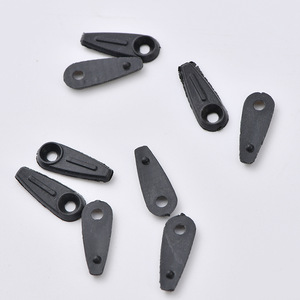 Clips de fixation pour cadre photo 18x7mm en plastique noir en forme de C, accessoires de décoration intérieure - Product Image 3