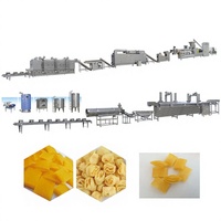 Machine d'extrusion de nourriture en granulés Fryums pour la fabrication de snacks frits, de chips Pani Puri