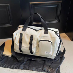 <b>Women</b> Large Capacity <b>Gym</b> Overnight <b>Bag</b>, Waterproof Dry-Wet Separation Duffel with Independent Shoe Compartment Wholesale - Product Image 5
