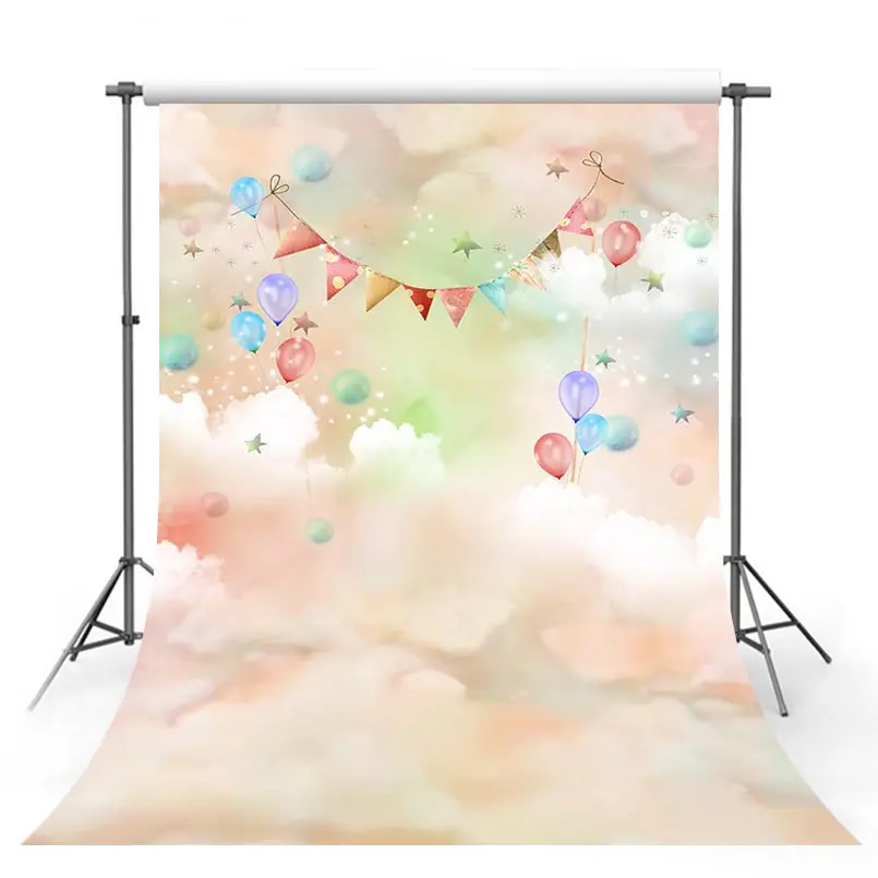 Customize Floral Photography Backgrounds For Children's Birthday Baby Shower Party