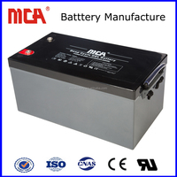 Batterie gel scellée sans entretien à décharge profonde 8V/12V 170Ah 1360Wh - Marque OEM, 1000 cycles pour fauteuils roulants électriques et onduleurs (UPS)