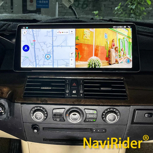 สำหรับ BMW ซีรีส์ 5 E60 E61 E63 E64 ปี 2007-2010 CarPlay Android Auto GPS ระบบนำทาง มัลติมีเดีย เครื่องเล่นวิดีโอ ชุดหัวหน้าจอวิทยุติดรถยนต์ 4G - Product Image 1