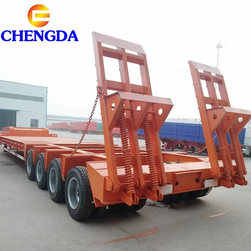 Trailer Lowbed Cargo Trailer Specifications Lowbed Semi Trailer For Sale