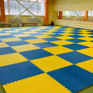 Tapete de Taekwondo de Alta Densidad, Manta Antideslizante para Artes Marciales - Tapete de Piso Encajable Tipo Rompecabezas 1x1m - Product Image 6