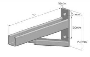 Chất lượng cao unistrut bài cơ sở tấm địa chấn Stent C kênh phụ kiện gắn khung thép kênh - Product Image 2