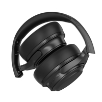 Headset Olahraga VJ099 ANC OEM ODM Model Pribadi Headphone Logam Daya Tahan Baterai Super Lama Peredam Kebisingan untuk Ponsel