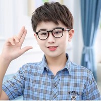 Gafas Unisex para Niños con Filtro de Luz Azul, Precio al por Mayor, Marco de Silicona TR90 Suave, Fotocromáticas, Antirradiación, Lentes Planas para Estudiantes