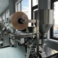 WANHE Machine automatique d'emballage de sachets pour thé, sucre, café, bâtonnets de film plastique/sacs/pochettes pour hôtel également pour vêtements alimentaires