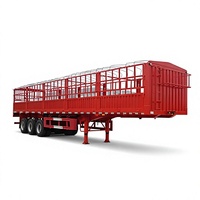 Semi-remorque à trois essieux en acier résistant à la chaleur, capacité 60T, transport désertique, Arabie Saoudite, Émirats arabes unis, haute qualité