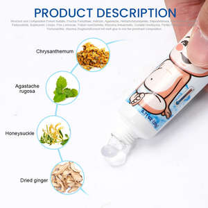 Krim Gel Pendingin Demam Bayi Herbal Alami untuk Anak Pereda Suhu Tubuh Aman Perawatan Bayi Pabrik OEM - Product Image 3