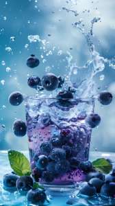 ब्लूबेरी का तेल स्वाद केंद्रित कैंडी, बेक्ड माल, बिस्कुट, सिरप, जाम, फूला हुआ भोजन, नाश्ता, भरने के लिए - Product Image 4