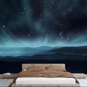 Tùy Chỉnh Bầu Trời Đầy Sao Có Thể Tháo Rời Bức Tranh Tường Hành Tinh Vũ Trụ 3D Hình Nền Phòng Khách, Phòng Ngủ Tường Trang Trí Bức Tranh Tường - Product Image 2