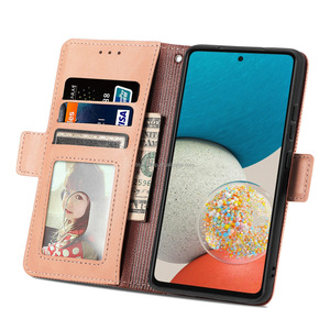 Étuis de téléphone portable en cuir vintage pour Android <span class=keywords><strong>Samsung</strong></span> Galaxy A73 5G, coques de téléphone vintage avec fente pour carte, portefeuilles - Product Image 2