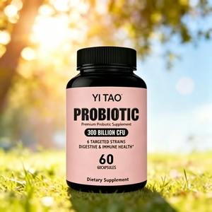 Capsules végétaliennes probiotiques OEM/ODM privées à 6 souches – Favorise la digestion, la fonction immunitaire, le contrôle de l'appétit, le métabolisme et l'énergie - Product Image 2