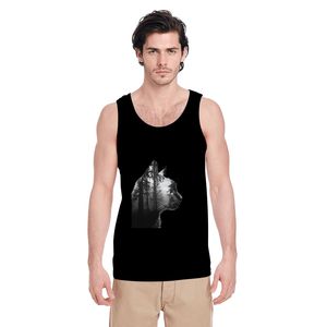 Camiseta sin mangas de algodón ZUNI para hombre con imagen personalizada, camiseta de estilo callejero de talla XL personalizable, capucha transpirable, estampado bordado de Color sólido de punto - Product Image 2