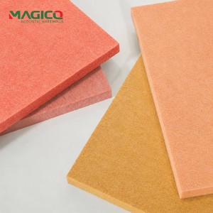 Pannello Acustico Personalizzato OEM per Animali Domestici, Pannelli Fonoassorbenti da Parete, Pannello Acustico in Fibra di Poliestere Ignifugo da 12 mm - Product Image 1