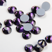Meilleure qualité chinoise 60%-80% Strass HotFix en pierre allemande brillant pour décoration d'ongles DIY et bijoux