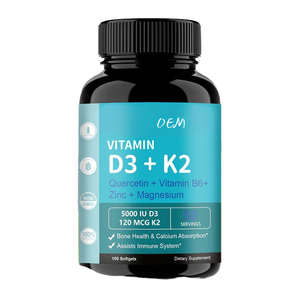 वयस्क हड्डी ताकत के लिए हर्बल कैल्शियम पूरक सॉफ्टजेल कैप्सूल विटामिन डी 3 k2 मैग्नीशियम - Product Image 4