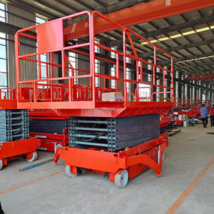 Электрический ножничный подъемник <span class=keywords><strong>SJY</strong></span> <span class=keywords><strong>Type</strong></span> 15M, всепогодная мобильная рабочая платформа, грузоподъемность 1000 кг, конструкция из стали/алюминиевого сплава - Product Image 2