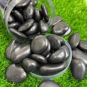 Normal Polished Natural <strong>Stone</strong> Pebble with <strong>Cheap</strong> Price for Landscaping Pebble <strong>Stone</strong> 5-8cm Black <strong>Garden</strong> Paving Road Decoration - Product Image 1