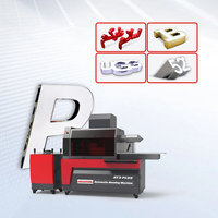 Accutek AT3PLUS ONLY DO BEST Cnc Neon Led Silicone Sign Metal Edge Making 20cm Stainless Steel Aluminum Letter Bending Machine